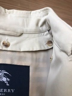 バーバリー(BURBERRY)トレンチコートなどの裾汚れ、染み抜きはニックの 