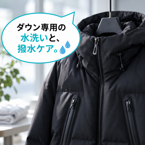 大切なデサントオルテラインのダウンのケアは宅配クリーニングがおすすめ